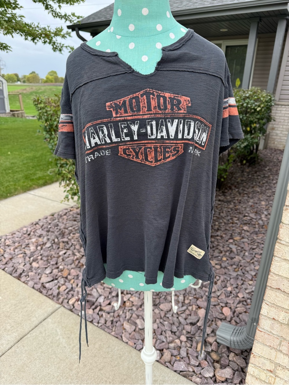 Harley-Davidson Genuine Motorclothes Gray Short Sleeve T-Shirt 2W